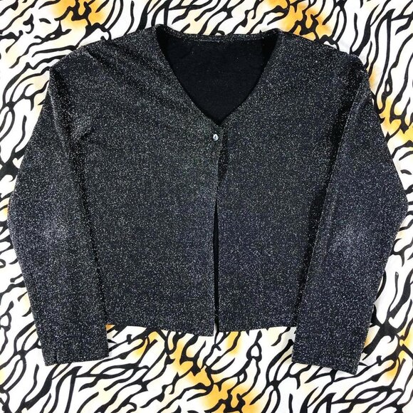 Sparkly grey open cardigan - Picture 4 of 4